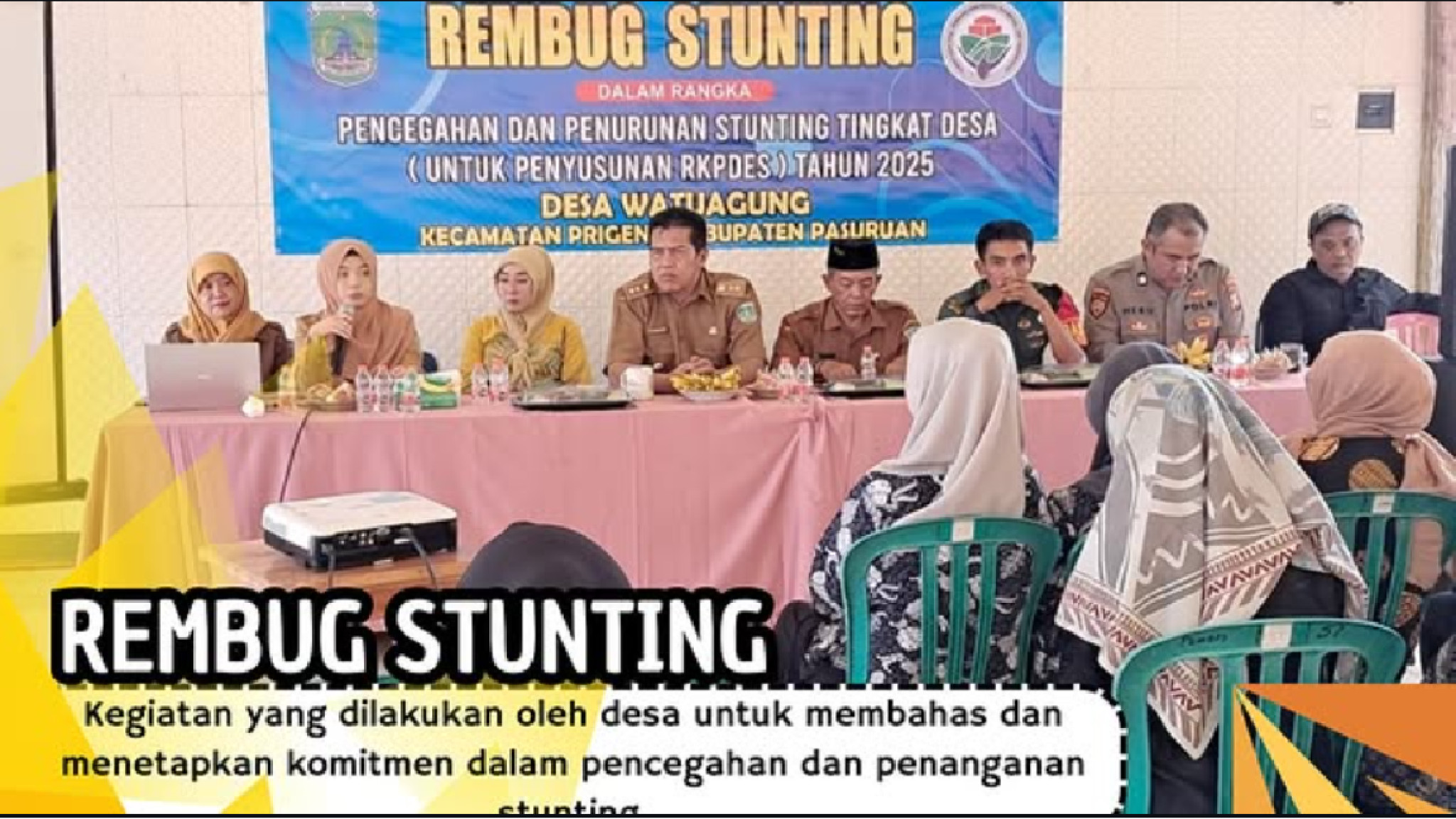 Rembug Stunting Desa Watuagung